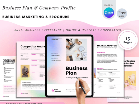 Download Small Business Plan Template, Small - Small business Collection