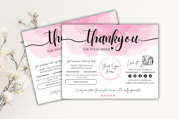 Download Small Business Thank You Card Template - Small business Collection