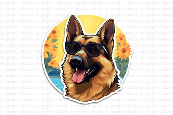 Download Summertime Sticker Dog, PNG - Summertime sticker Collection